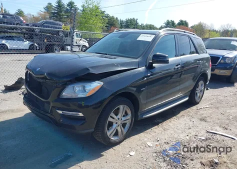 2012 Mercedes-Benz Ml 350 4Matic z USA, uszkodzony, nr VIN 4JGDA5HB9CA059074